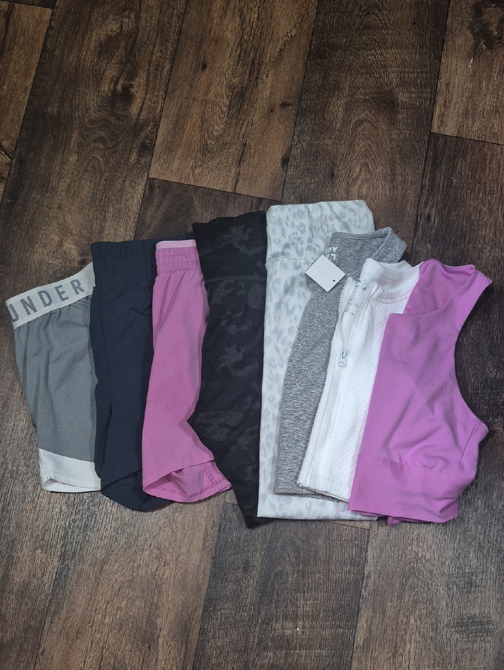 8 Piece Mixed Brands Athletic Wear